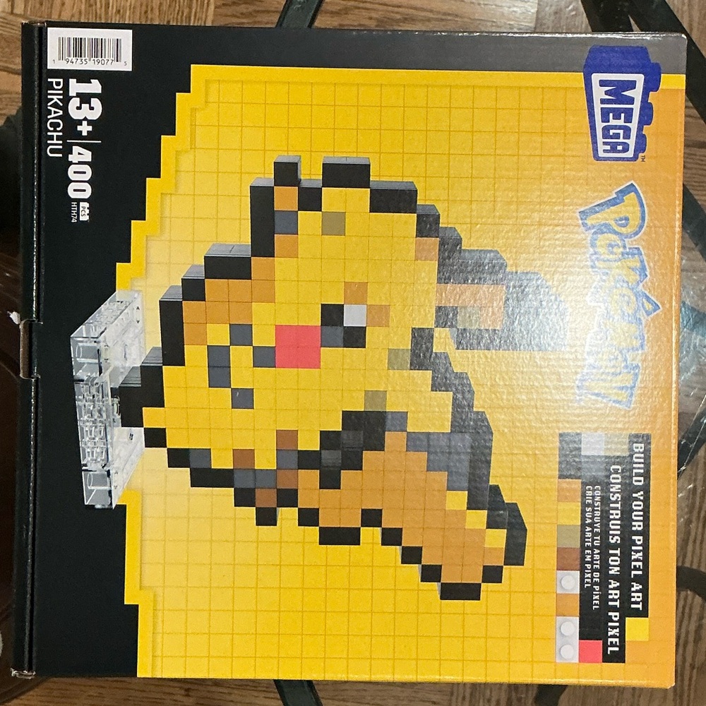 Mega Pokémon Pikachu Pixel Art Set